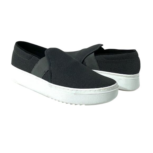 Eileen Fisher Pep Slip-On Sneaker, Charcoal Gray, Women's Size 8.5 - Picture 1 of 6